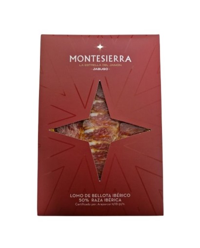Lomo ibérique bellota tanché Montesierra 80 g.