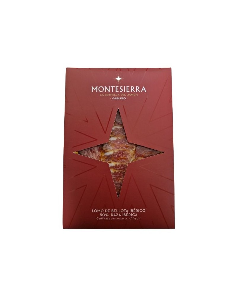 Lomo ibérique bellota tanché Montesierra 80 g.