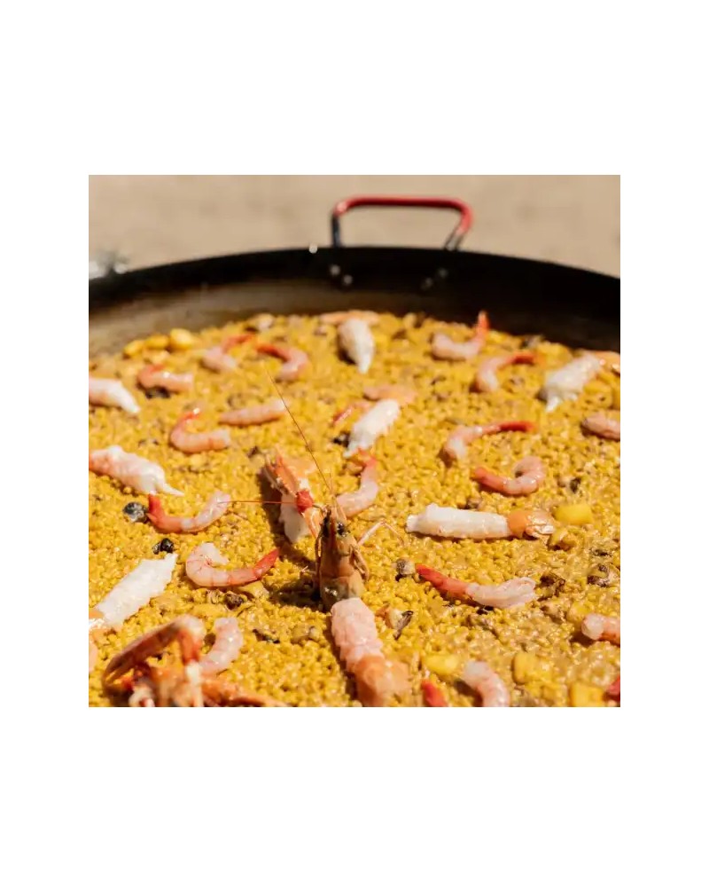 El Paeller bouillon til paella med skaldyr og stenfisk, tilberedt over åben ild, 1000 g.