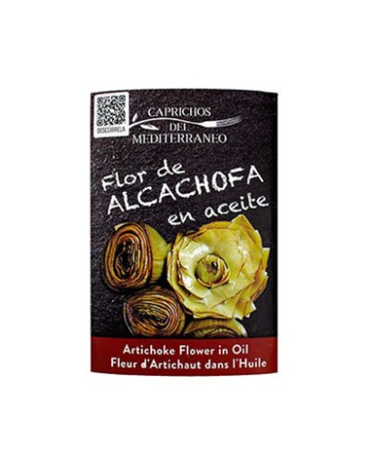 Flores de alcachofa en aceite