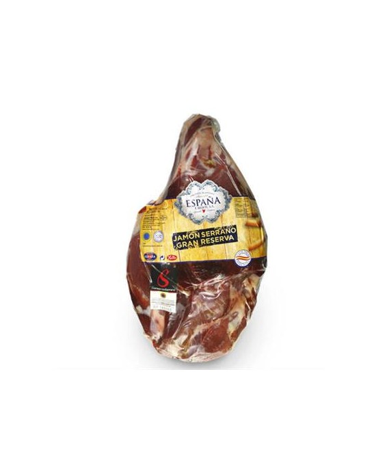 Hel udbenet Serrano Gran Reserva skinke 4,4 kg