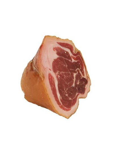 Serrano Trevelez I.G.P "Etiqueta Negra" ham shank 23 months boneless pieces. No additives