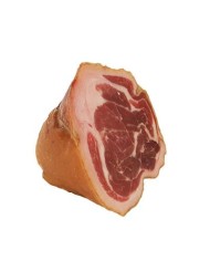 Serrano Trevelez I.G.P "Etiqueta Negra" ham shank 23 months boneless pieces. No additives