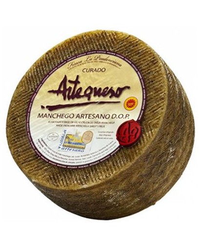 DOP Manchego "Curado" пълномаслено сирене - Tomme 3 kgs