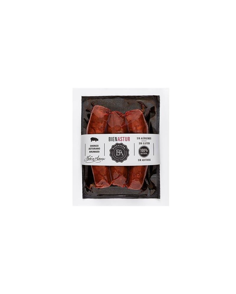 Natural smoked chorizo to grill without additives 275 grs