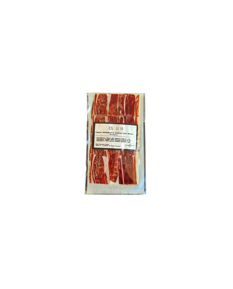 Pata Negra 100% Iberian Bellota Shoulder Sliced with a knife 100 grs Exqium - WITHOUT ADDITIVES