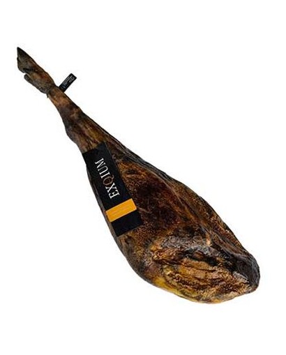 Pata Negra-skinka 100% iberisk Bellota Exqium 60 månader - UTAN TILLÄGGSATIVER - Fläskskinka