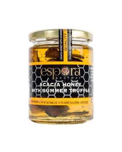 Accacia honey with black truffle 120 grs
