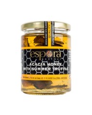 Akátový med s čiernou hľuzovkou 380 grs