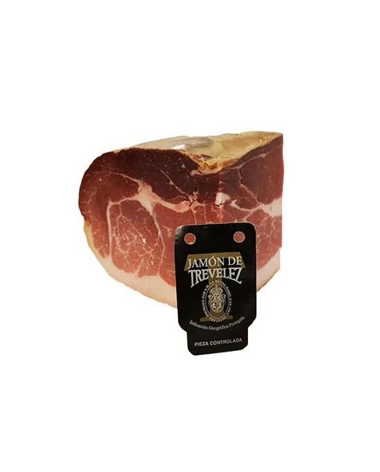 Serrano Trevelez I.G.P "Etiqueta Negra" ham 23 months whole boneless. No additives. (copy)