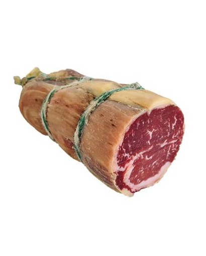 Gefaltete Schweinelende aus iberischer Eichelmast