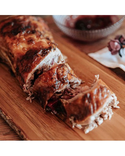 Roti de chevreau de lait