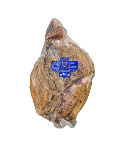 Prosciutto Serrano Trevelez I.G.P. "Etiqueta Negra", 23 mesi, intero e disossato. Senza additivi.