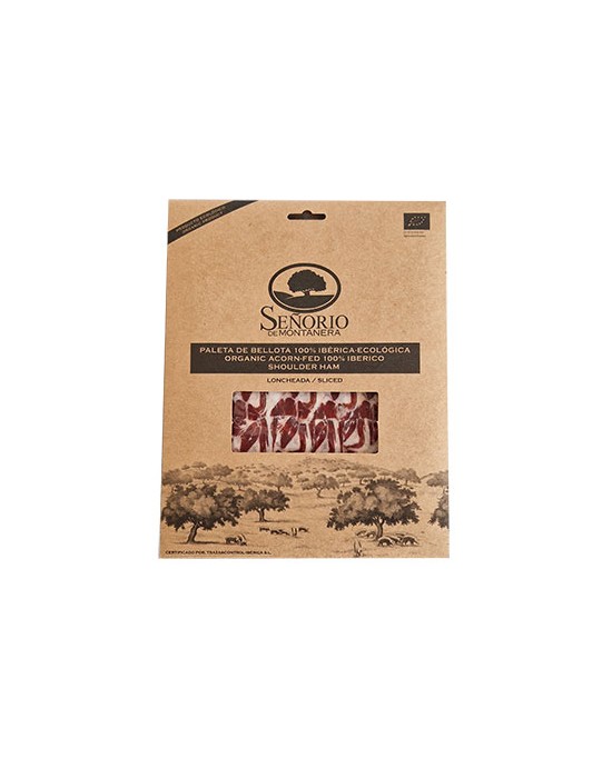 Paleta de Bellota 100% Ibérica Ecológica Loncheada - Pata Negra 80g