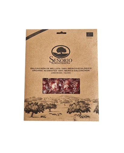 Saucisson BIO 100% ibérique bellota tranché 100 grs