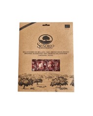 100% organic Iberian bellota sausage, sliced 100 grs