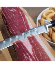 Coltello per prosciutto a nido d'ape da 30 cm.