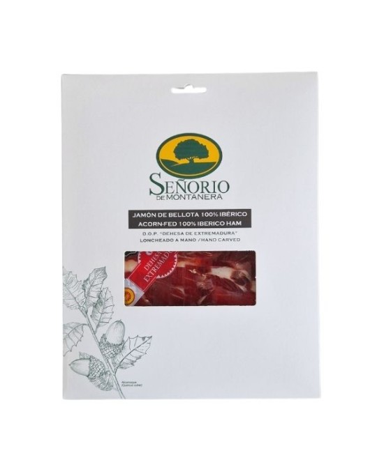 100 % iberisk bellota-skinka, skivad, "DOP Dehesa de Extremadura" 80 g