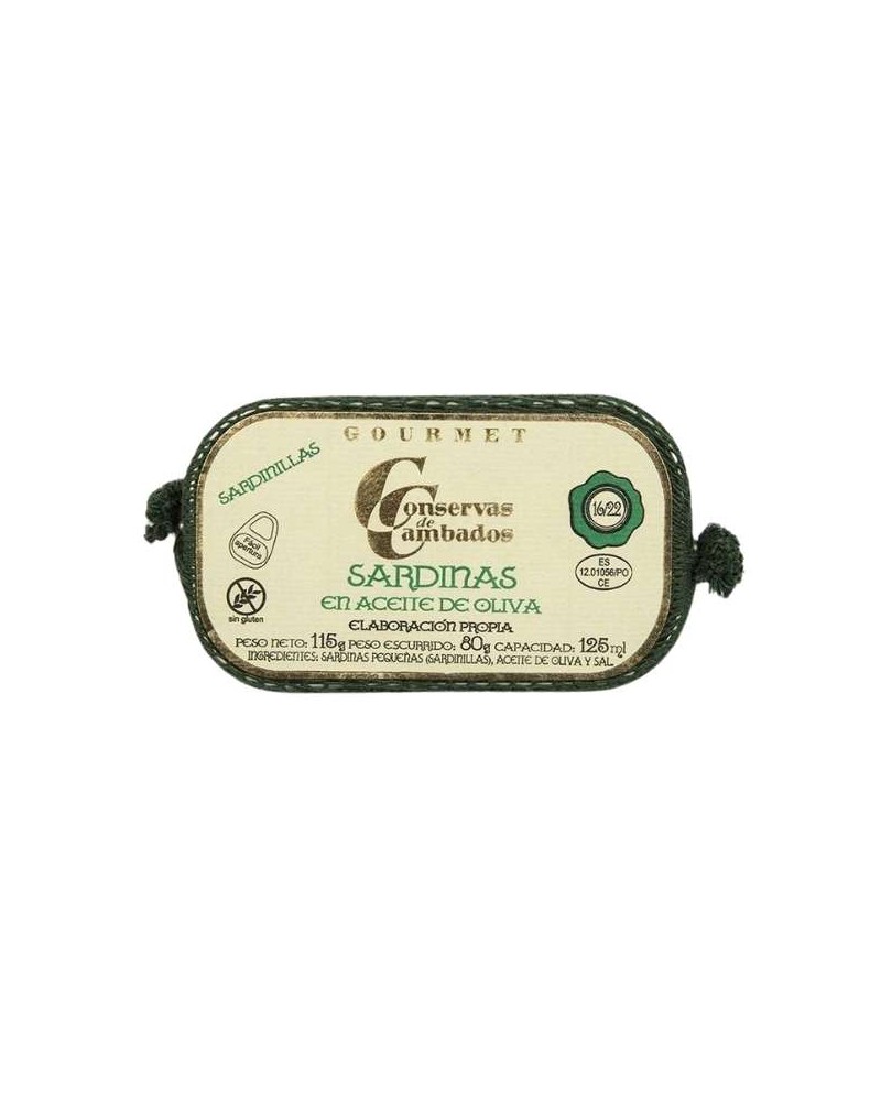 Sardynki w oliwie z oliwek 115 g