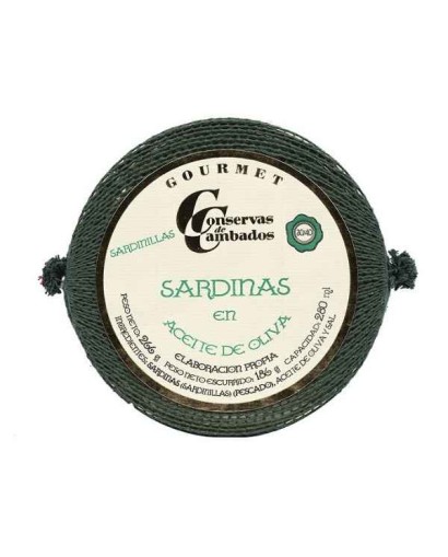 Sardine în ulei de măsline 266 g