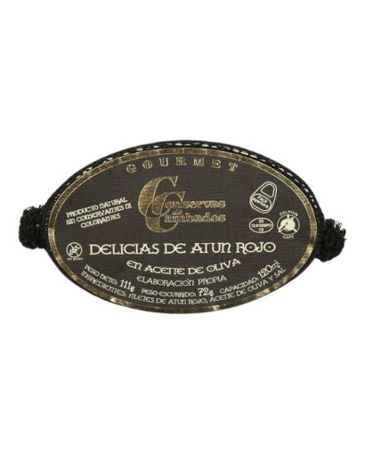 Delicias de atún rojo en aceite de oliva