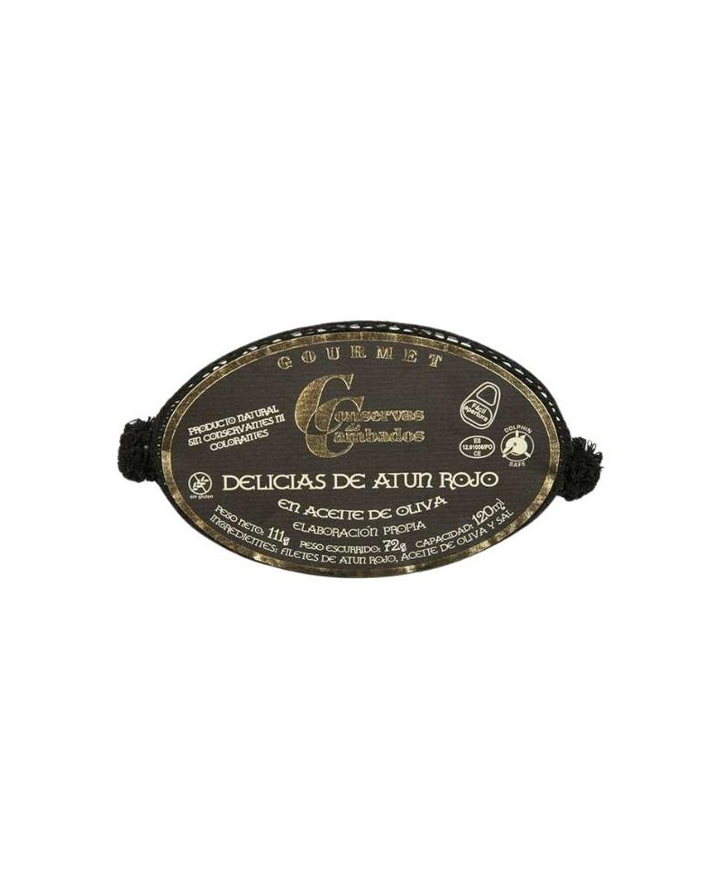Delizie di tonno rosso in olio d'oliva