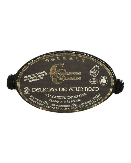 Delicias de atún rojo en aceite de oliva