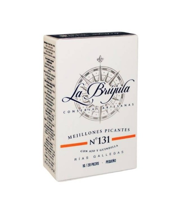 La Brujula picante stegte muslinger nº131. 110 g