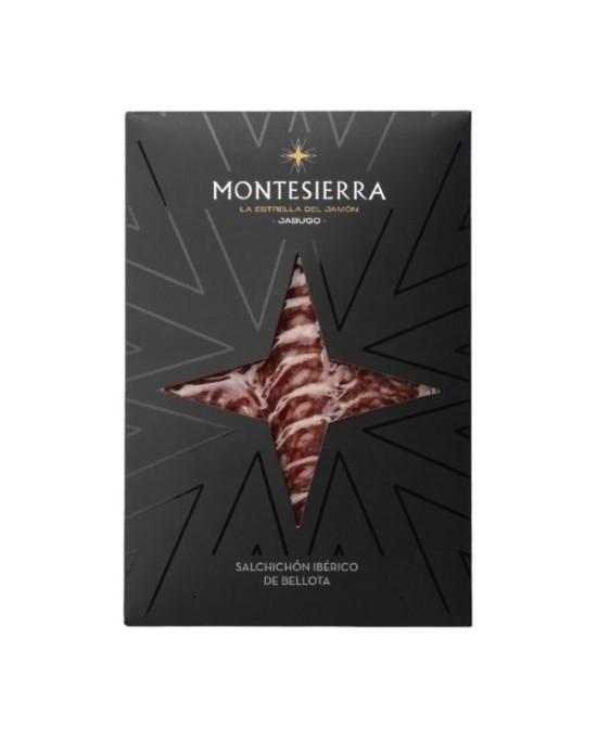 Salchicha ibérica bellota fatiada Montesierra 80 g