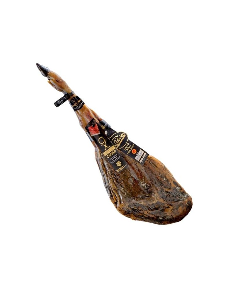 COVAP-Schinken, 100 % iberisch, aus Eichelmast. „Alta Expresión Oro“, DOP Valle de los Pedroches. Pata Negra.