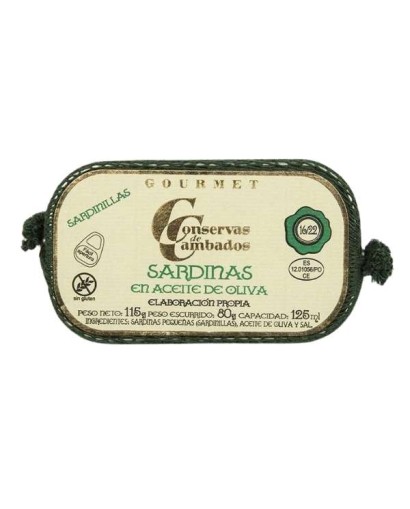 Sardynki w oliwie z oliwek 115 g