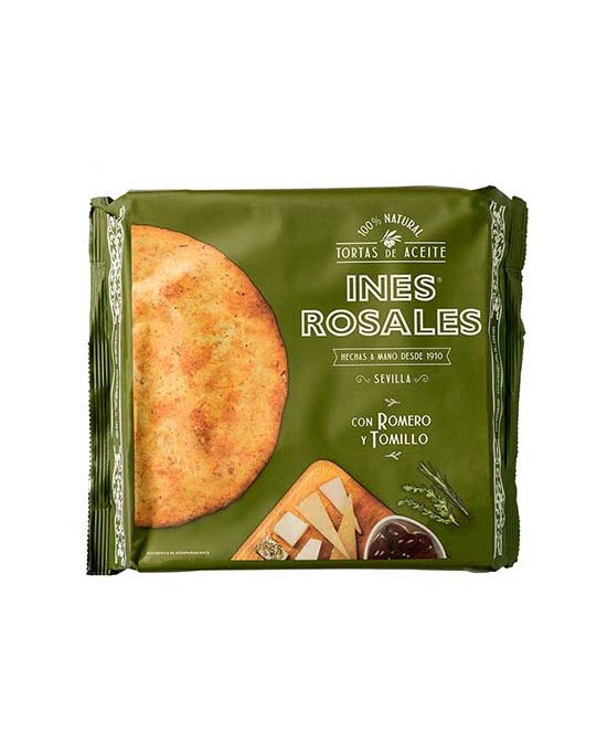 Slané tortas Ines Rosales s tymižem a rozmarýnem