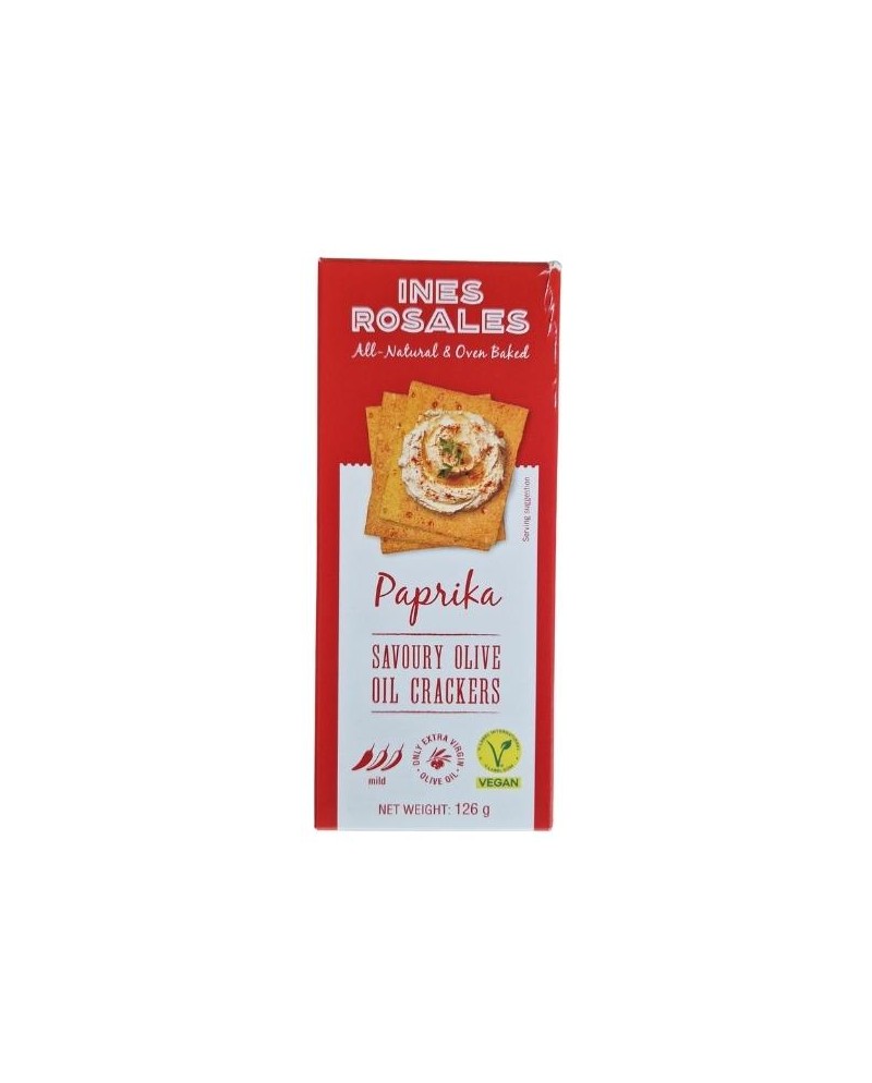 Crujio - Inés Rosale crackers with spicy paprika