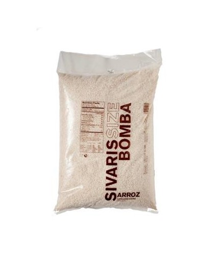 Arroz para paella - Riz Bomba 5 kgs