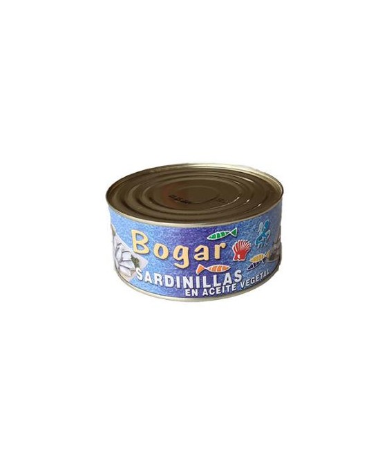 Mini sardinas en aceite vegetal 1000 grs