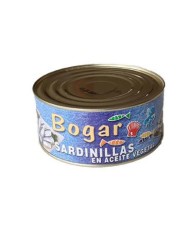 Mini sardiner i vegetabilsk olie 1000 grs