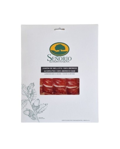 Jamón Pata Negra 100% Ibérico de Bellota cortado a cuchillo 50 g