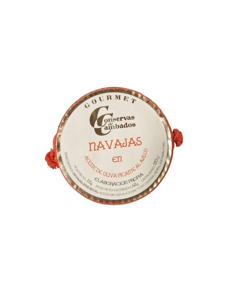 Couteaux à l'huile d'olive et à l'ail 111 g