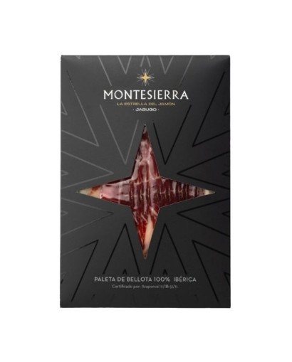 100 % iberska pleča Bellota Pata Negra Montesierra, narezana, 80 g