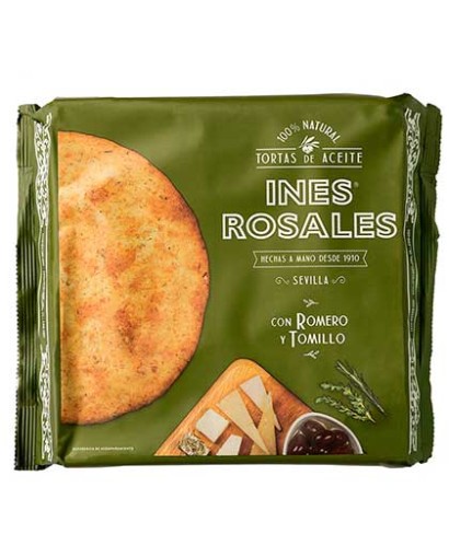 Tortas Inés Rosales s tymiánom a rozmarínom