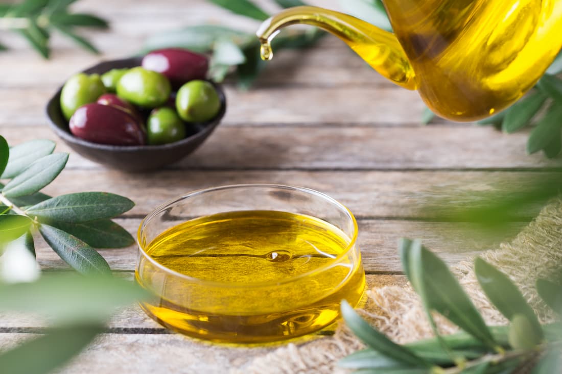 l'huile d'olive extra vierge